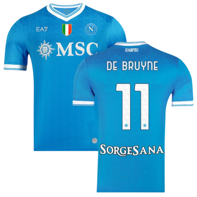 Napoli Home 25/26 Mini Conjunto para Niños - DE BRUYNE #11
