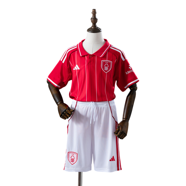 Nottingham Forest Home 25/26 Mini Conjunto para Niños