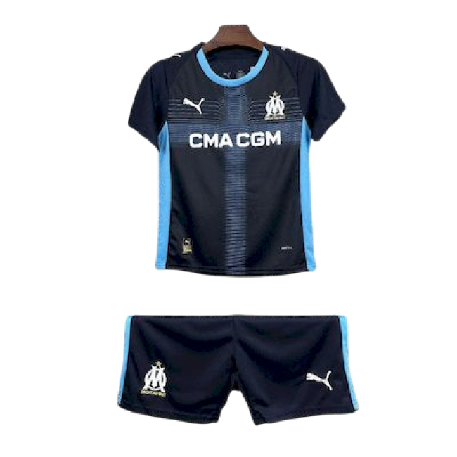 Olympique De Marseille Away 25/26 Mini Conjunto para Niños