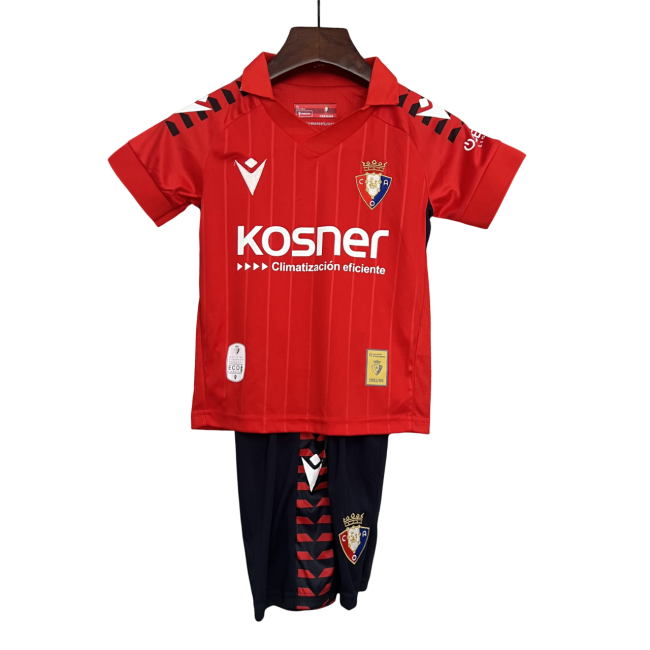 Osasuna Home 25/26 Mini Conjunto para Niños