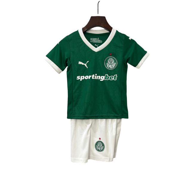 Palmeiras Home 25/26 Mini Conjunto para Niños