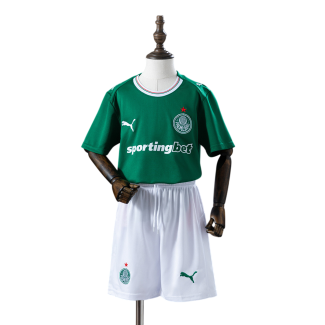 Palmeiras Home 26/27 Mini Conjunto para Niños