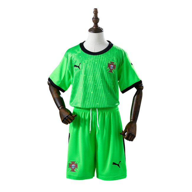 Portugal Portero Verde 26/27 Mini Conjunto para Niños