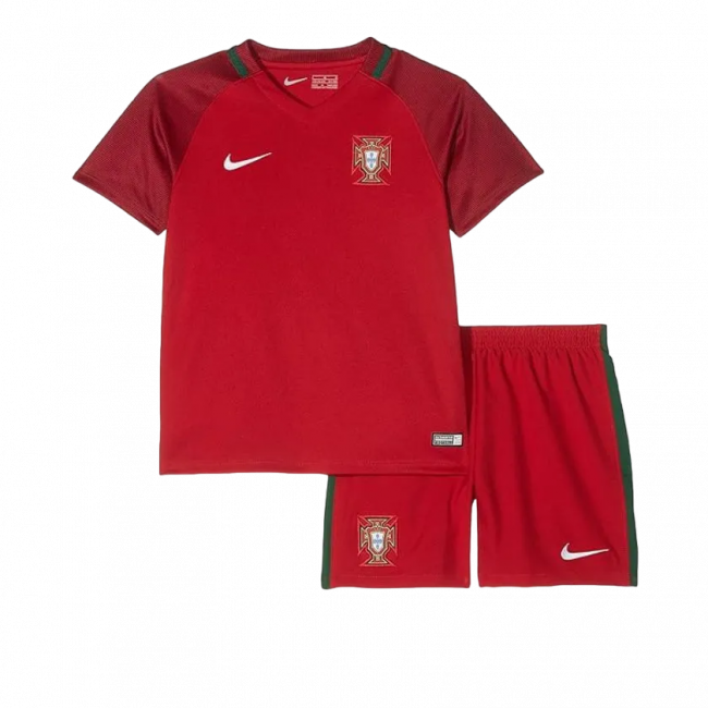 Portugal Home 16/17 Mini Conjunto para Niños Retrô