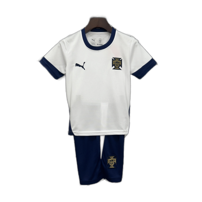 Portugal Treino Branca 25/26 Mini Conjunto para Niños