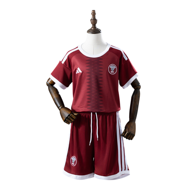 Qatar Home 26/27 Mini Conjunto para Niños