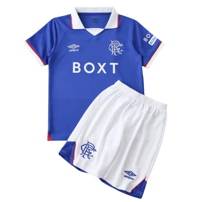 Rangers Home 25/26 Mini Conjunto para Niños