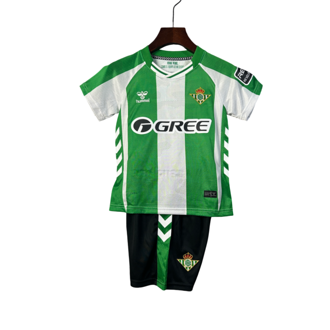Real Betis Home 25/26 Mini Conjunto para Niños