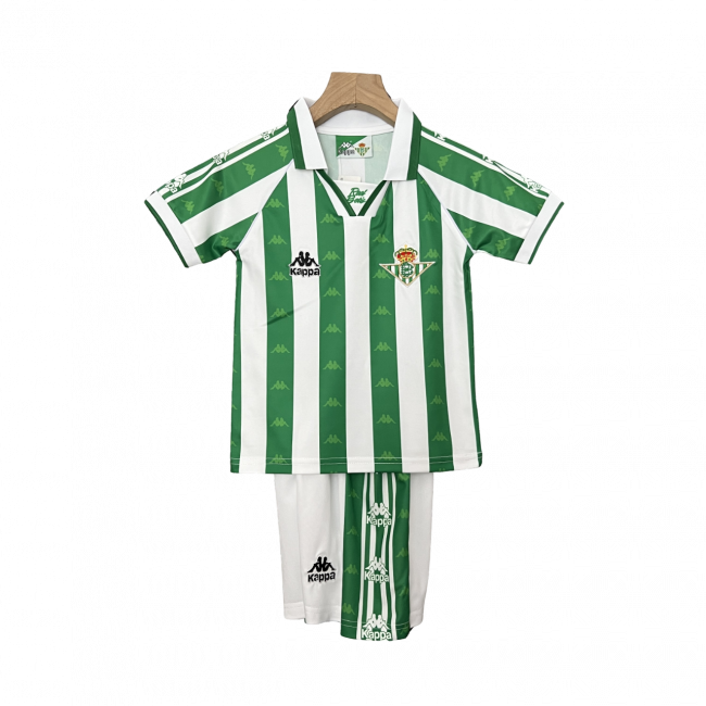Real Betis Home 95/97 Mini Conjunto para Niños Retrô