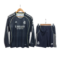 Real Madrid Away Manga Longa 25/26 Mini Conjunto para Niños