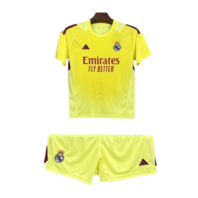 Real Madrid Portero Verde 25/26 Mini Conjunto para Niños