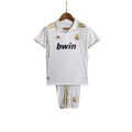 Real Madrid Home 11/12 Mini Conjunto para Niños Retrô