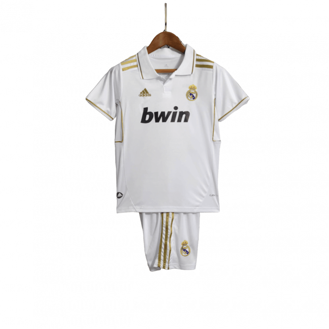 Real Madrid Home 11/12 Mini Conjunto para Niños Retrô