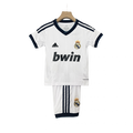 Real Madrid Home 12/13 Mini Conjunto para Niños Retrô