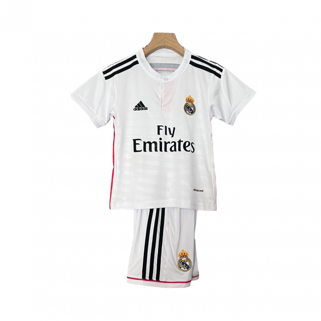 Real Madrid Home 14/15 Mini Conjunto para Niños Retrô