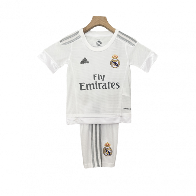 Real Madrid Home 15/16 Mini Conjunto para Niños Retrô
