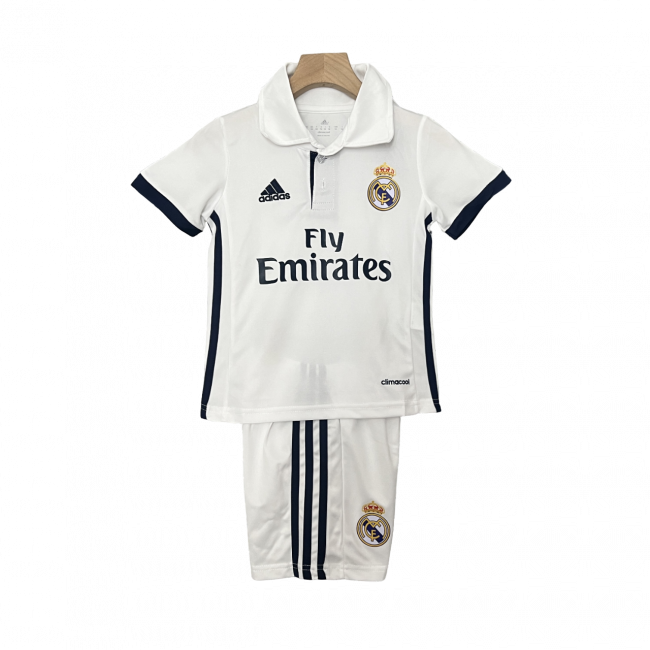 Real Madrid Home 16/17 Mini Conjunto para Niños Retrô