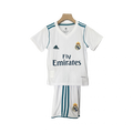 Real Madrid Home 17/18 Mini Conjunto para Niños Retrô