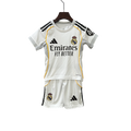 Real Madrid Home 25/26 Mini Conjunto para Niños