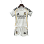 Real Madrid Home 25/26 Mini Conjunto para Niños