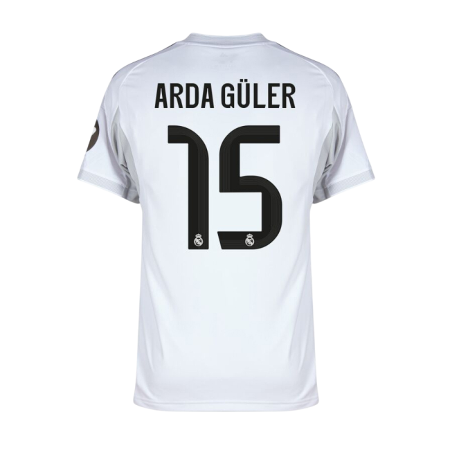 Real Madrid Home 25/26 Mini Conjunto para Niños - ARDA GÜLER #15
