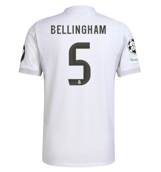 Real Madrid Home 25/26 Mini Conjunto para Niños - BELLINGHAM #5