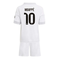 Real Madrid Home 25/26 Mini Conjunto para Niños - MBAPPÉ #10