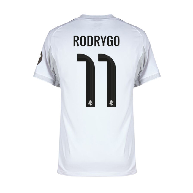 Real Madrid Home 25/26 Mini Conjunto para Niños - RODRYGO #11