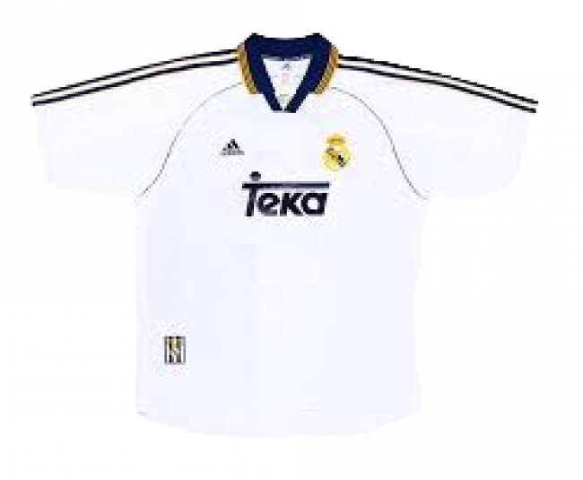 Real Madrid Home 98/99 Mini Conjunto para Niños Retrô