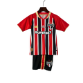 São Paulo Away 25/26 Mini Conjunto para Niños