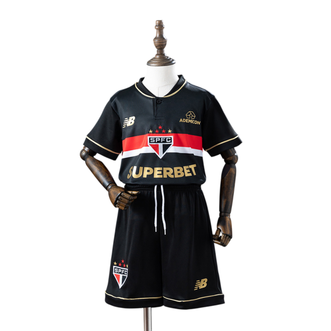 São Paulo Third 25/26 Mini Conjunto para Niños
