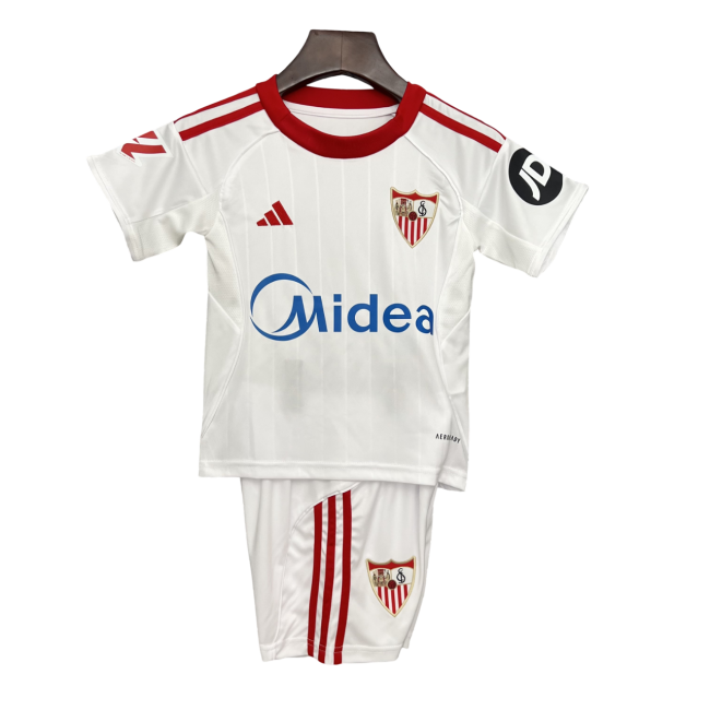 Sevilla Home 25/26 Mini Conjunto para Niños