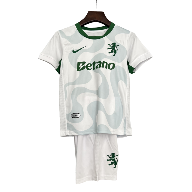 Sporting Lisboa Away 25/26 Mini Conjunto para Niños