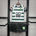 Sporting Lisboa Home 01/03 Mini Conjunto para Niños Retrô