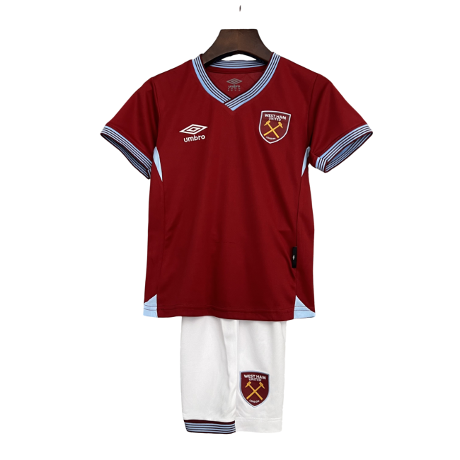 West Ham Home 25/26 Mini Conjunto para Niños